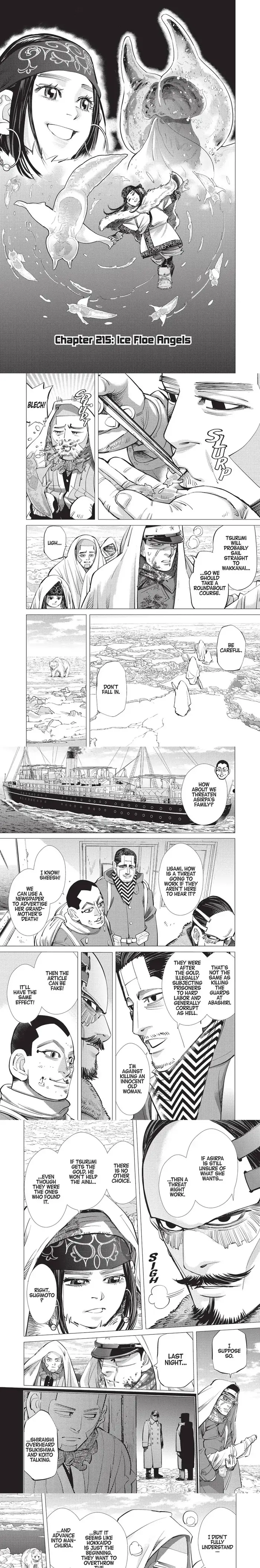 Golden Kamuy Chapter 215 image 1_optimized